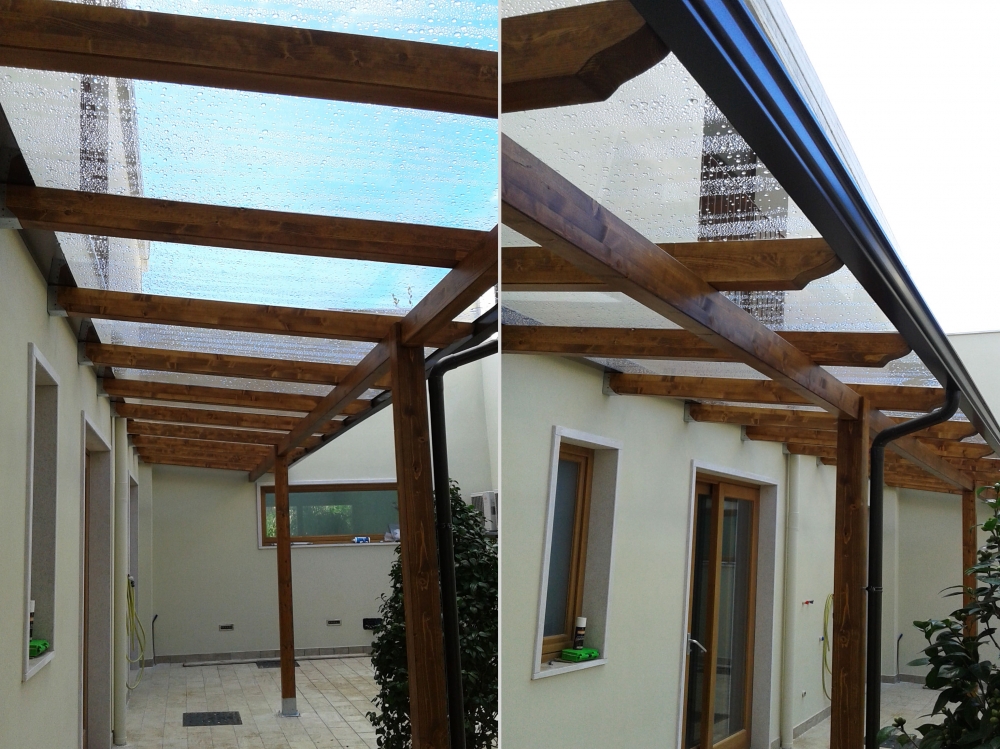 Copertura tettoia trasparente 28 images tettoia terrazzo prezzi ... Coperture trasparenti prezzi